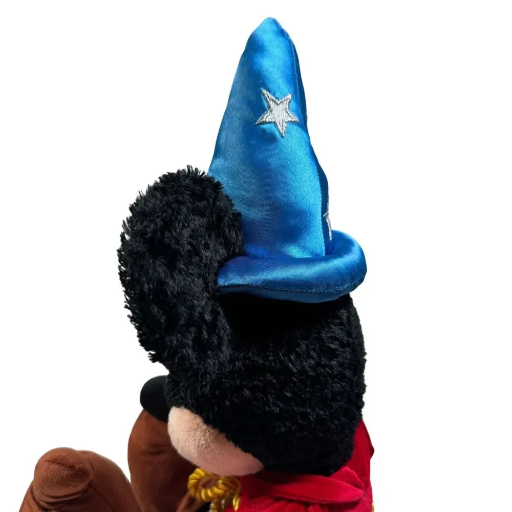 Disneyland Plush Sorcerer Fantasia Mickey Mouse Plush 24” Wizard Toy Walt Disney